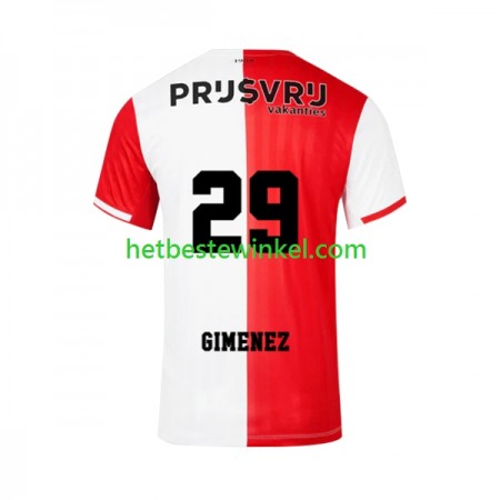 Feyenoord Rotterdam Santiago Gimenez 29 Voetbalshirts Thuis 2023-24